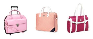 pink laptop bags
