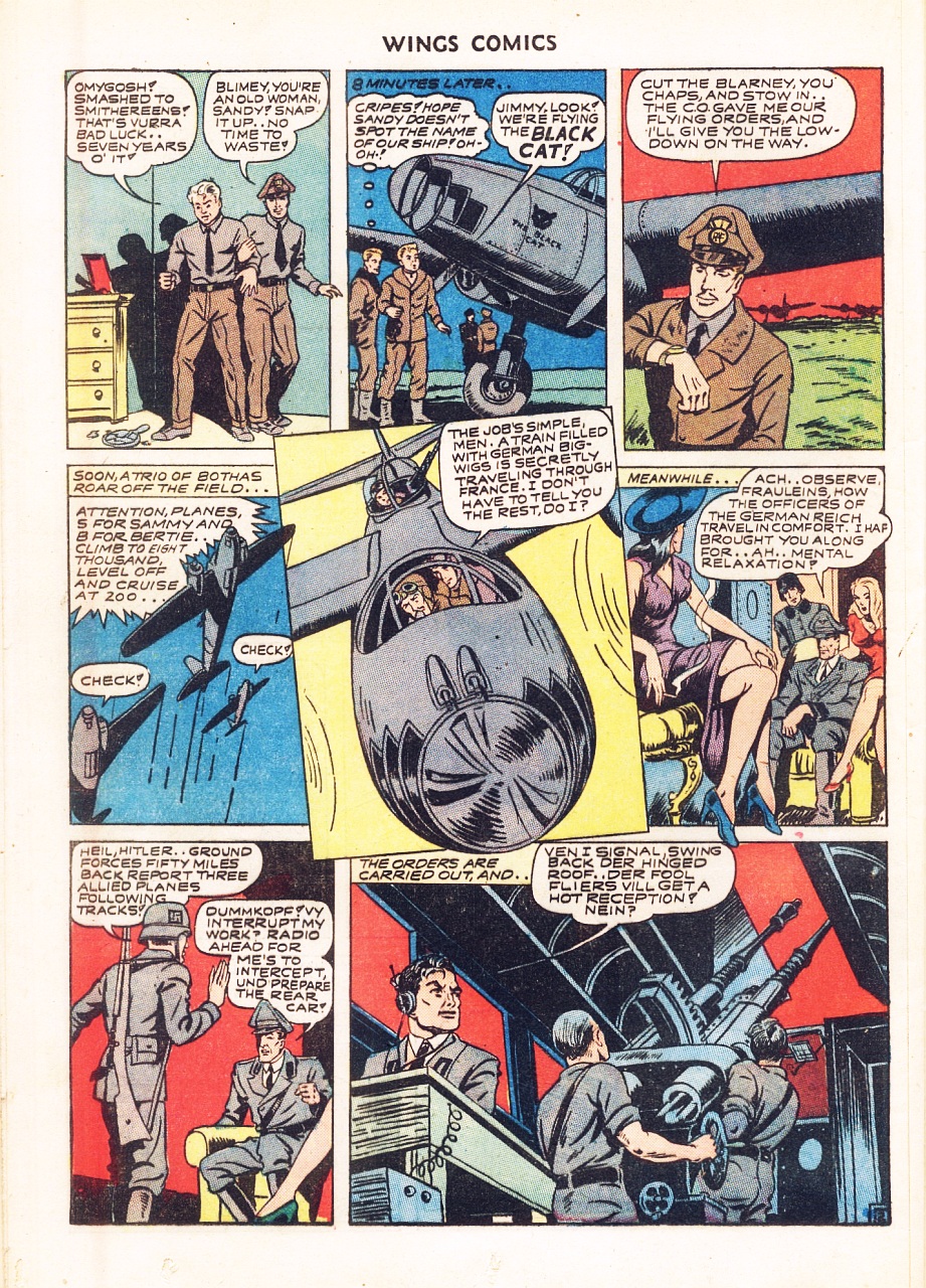 Read online Wings Comics comic -  Issue #37 - 36
