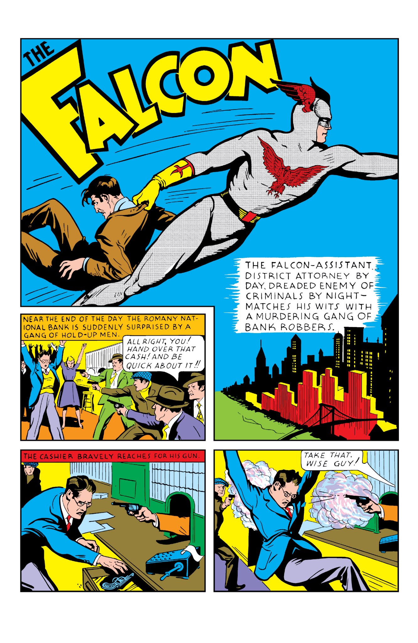 Read online Daring Mystery Comics comic -  Issue #6 - 38