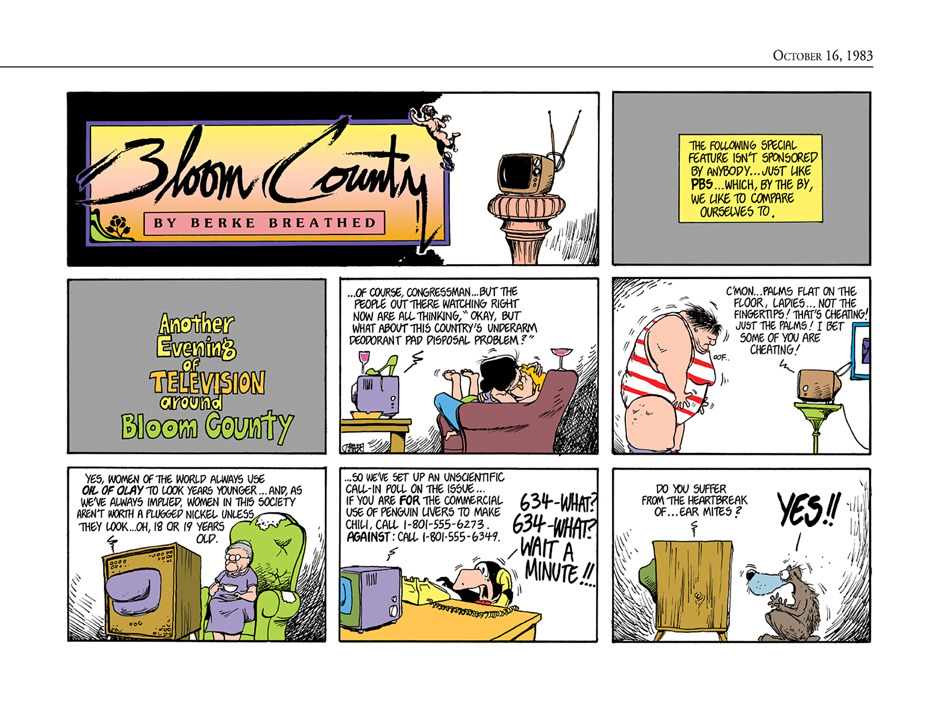 Read online The Bloom County Digital Library comic -  Issue # TPB 3 (Part 3) - 100