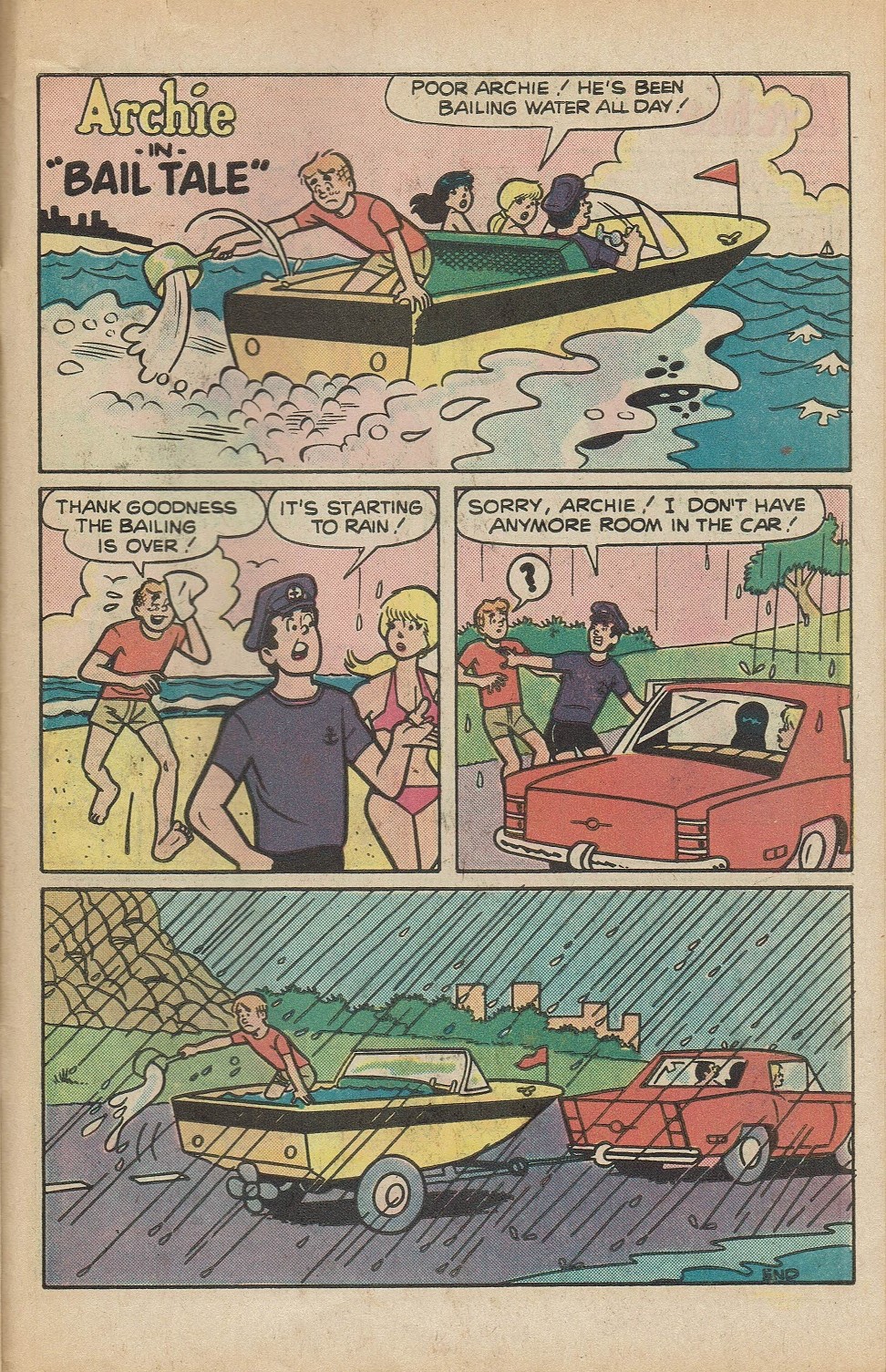 Read online Archie's Joke Book Magazine comic -  Issue #225 - 31