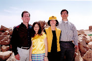 Sara with Alan, Bob and Nicole in Israel