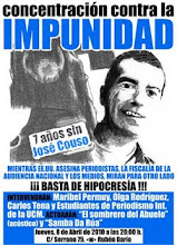 JOSE COUSO : 7 años de impunidad