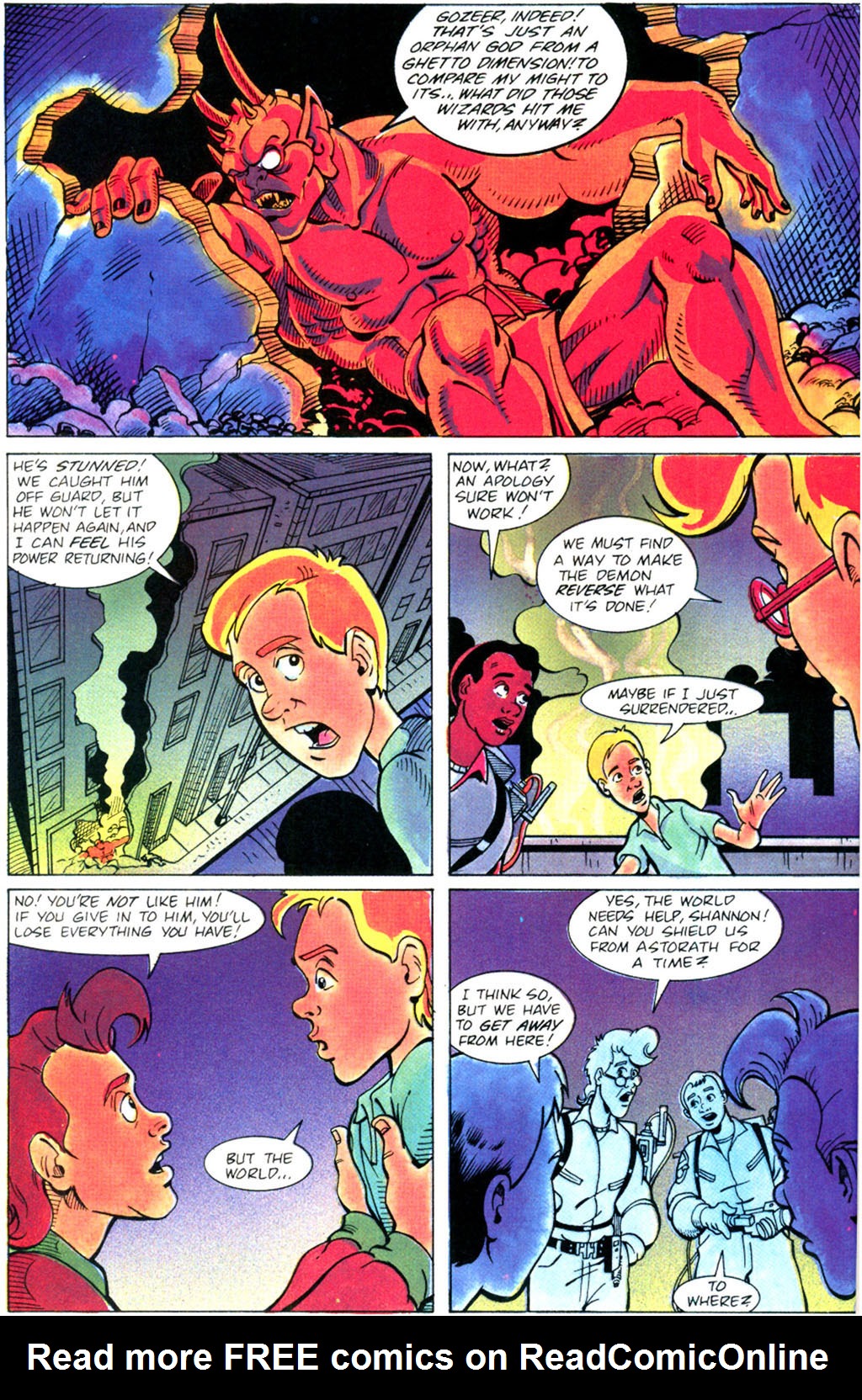 Read online Real Ghostbusters comic -  Issue #10 - 8