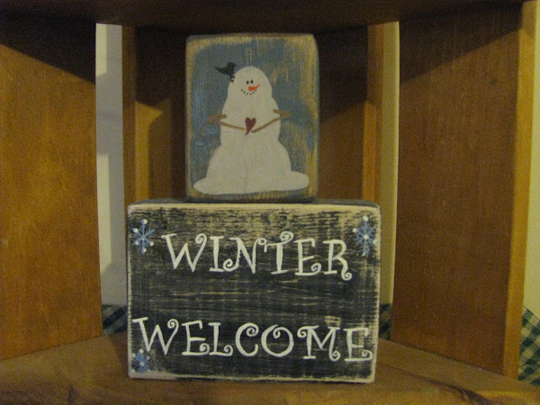 Winter Welcome Sitter $12.00