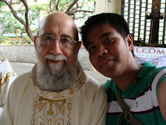 Jose Luis and Me during his Golden Jubilee of Priesthood