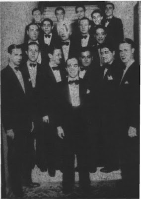 Francisco Fiorentino con la Orquesta de Roberto Zerrilo en 1933