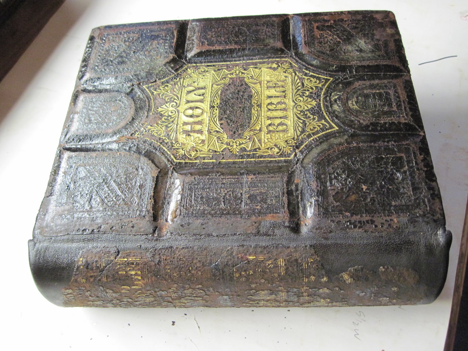 Fine Book Binding and Restoration Heirloom Bible Conservation/Restoration