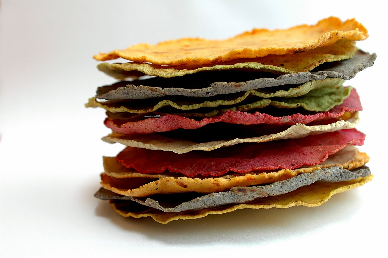 TOSTADAS DE MAÍZ CRIOLLO DEL ESTADO DE CHIAPAS, MÉXICO