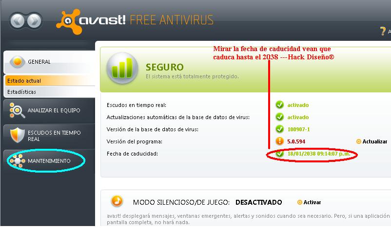 licencia valida para avast free antivirus