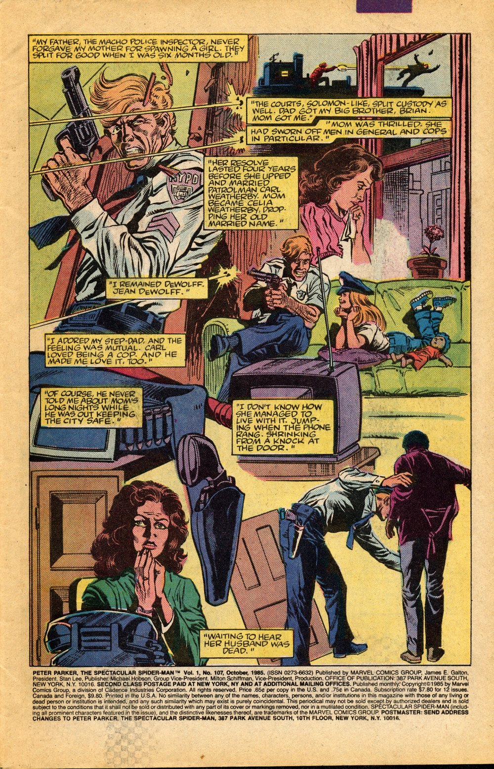 Read online The Spectacular Spider-Man (1976) comic -  Issue #107 - 2