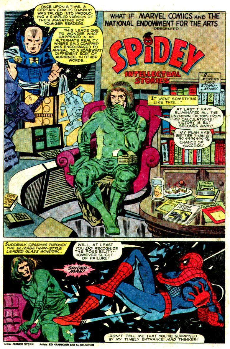 Read online What If? (1977) comic -  Issue #34 - The Watcher were a stand up comedian - 13