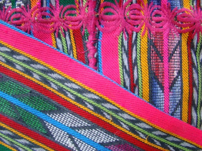 mandarine: Mayan textiles