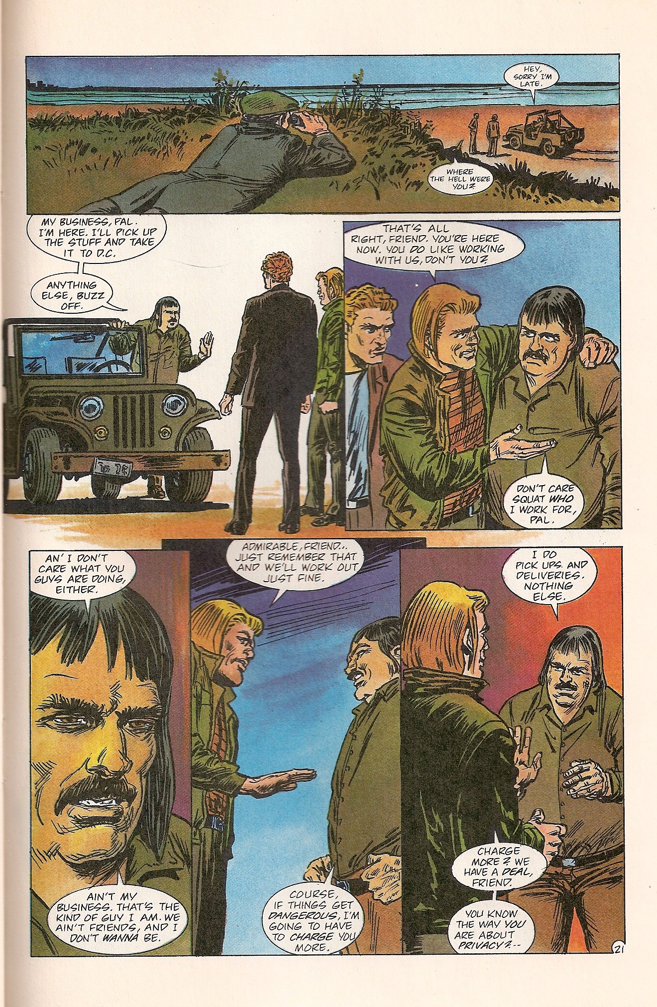 Read online Sable comic -  Issue #20 - 23