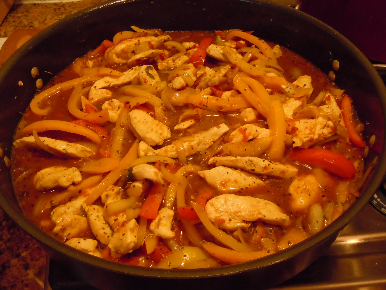 La Mia Tabella CHICKEN DIABLO WITH PARMESAN POLENTA