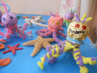 meadowlark preschool: sea creatures.