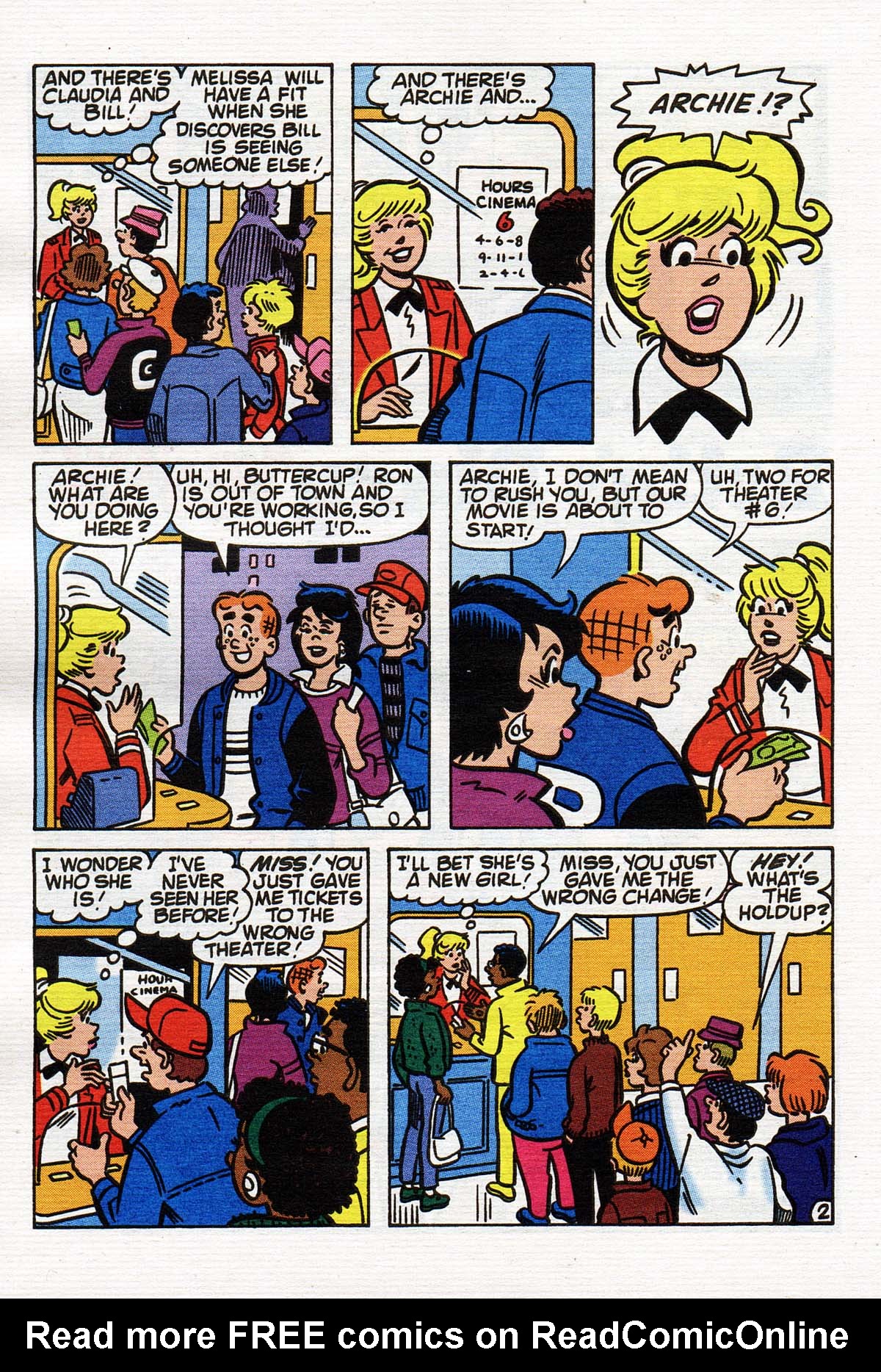 Read online Betty and Veronica Digest Magazine comic -  Issue #124 - 119