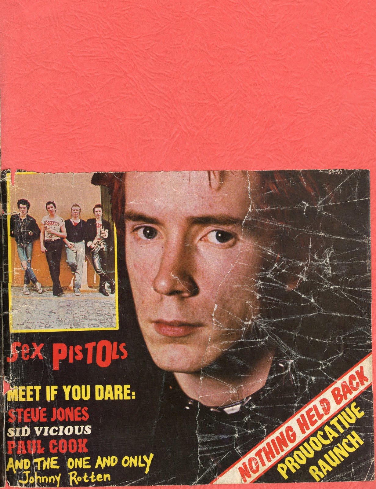 Noise Addiction Johnny Rotten And The Sex Pistols Magazine Issue 1 1978 Usa