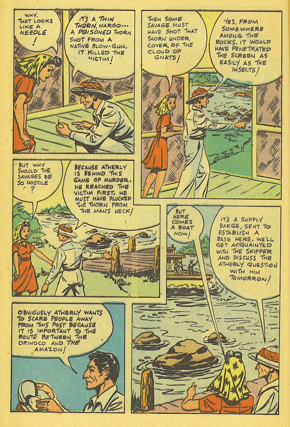 Read online Shadow Comics comic -  Issue #70 - 8