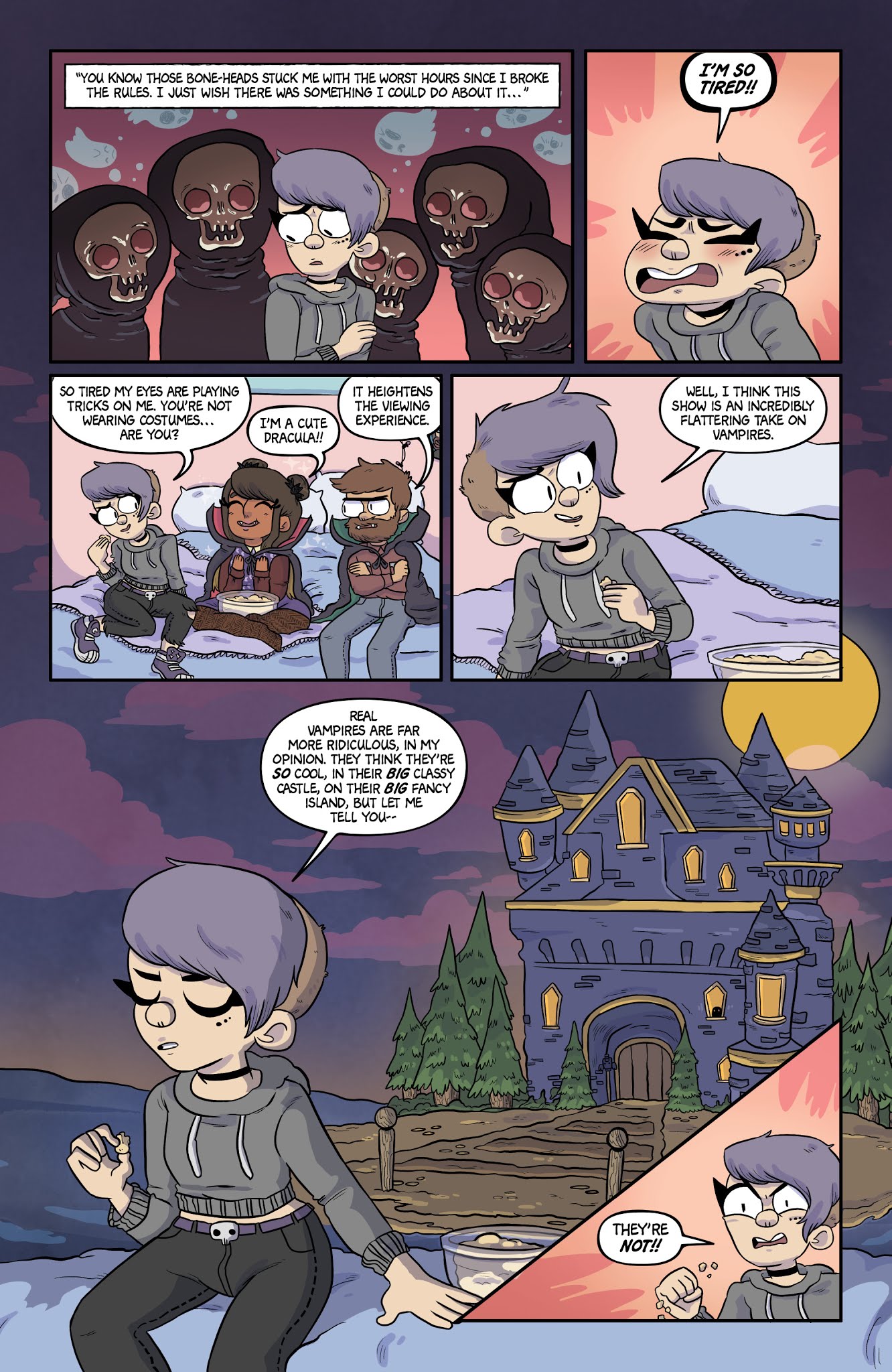 Read online Kim Reaper: Vampire Island comic -  Issue #1 - 6