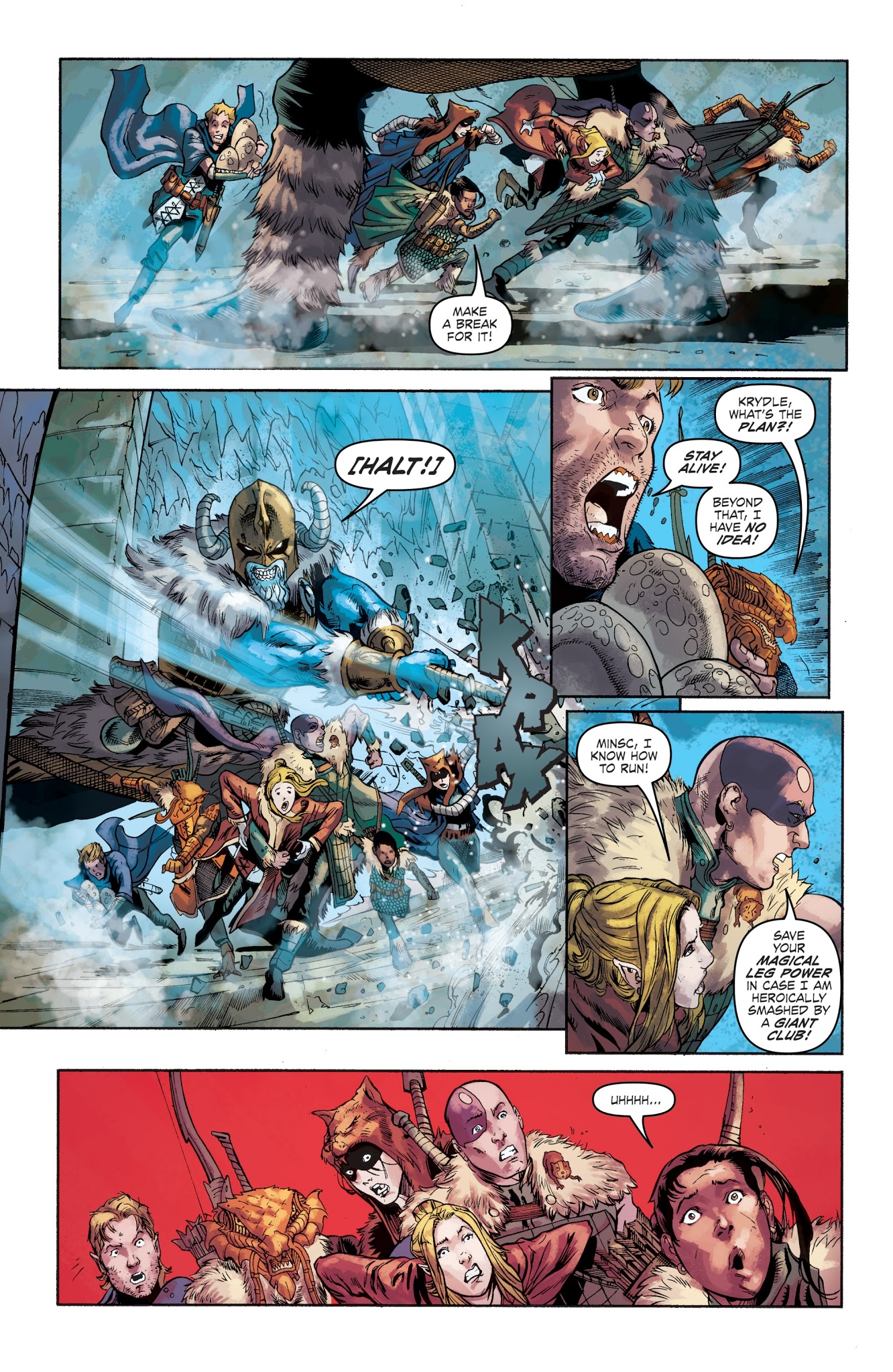 Read online Dungeons & Dragons: Frost Giant's Fury comic -  Issue #4 - 22