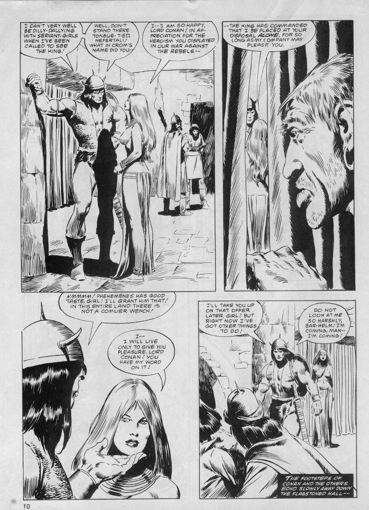 Read online The Savage Sword Of Conan comic -  Issue #61 - 10