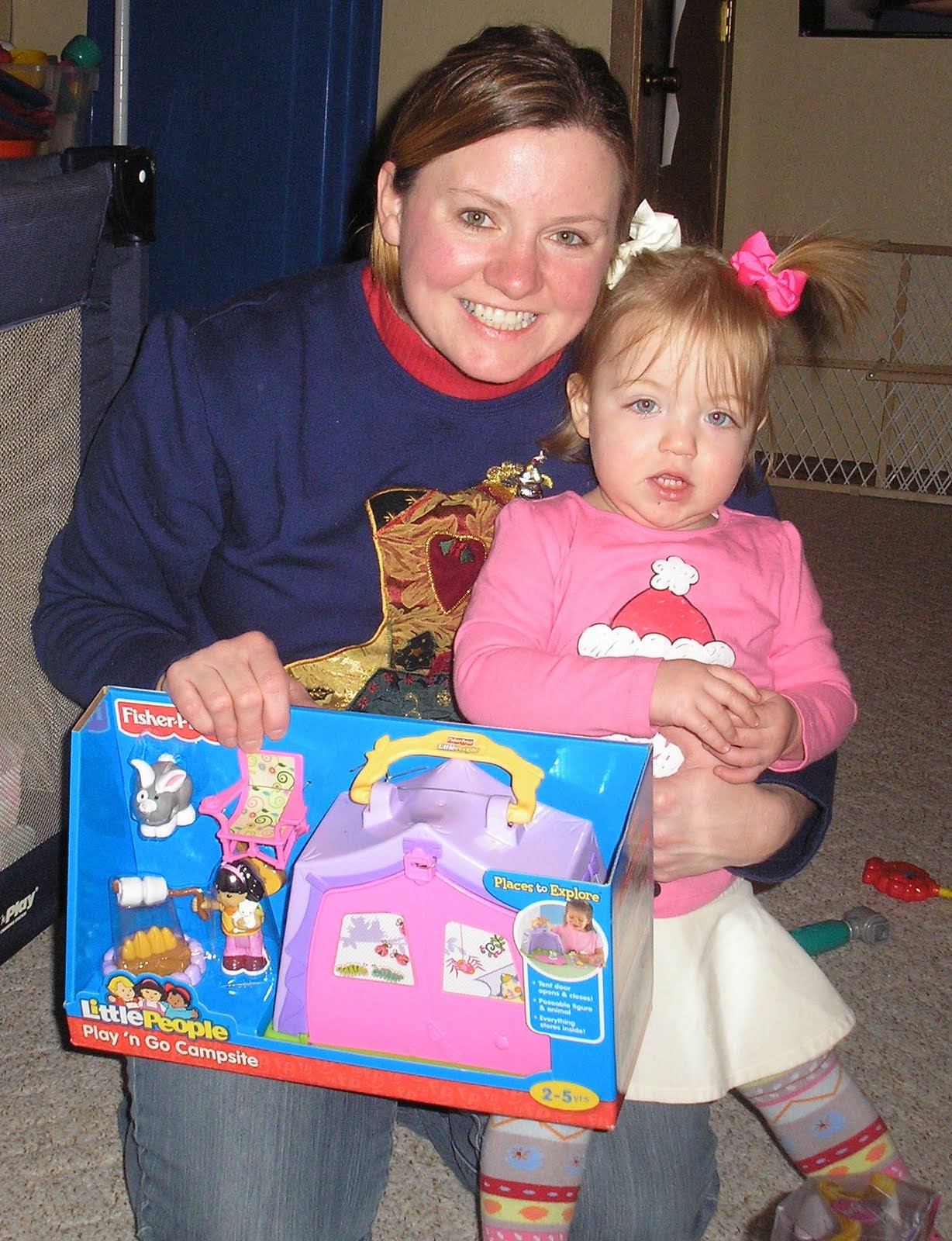 Stang Family of Five: Daycare Christmas Party A Success!