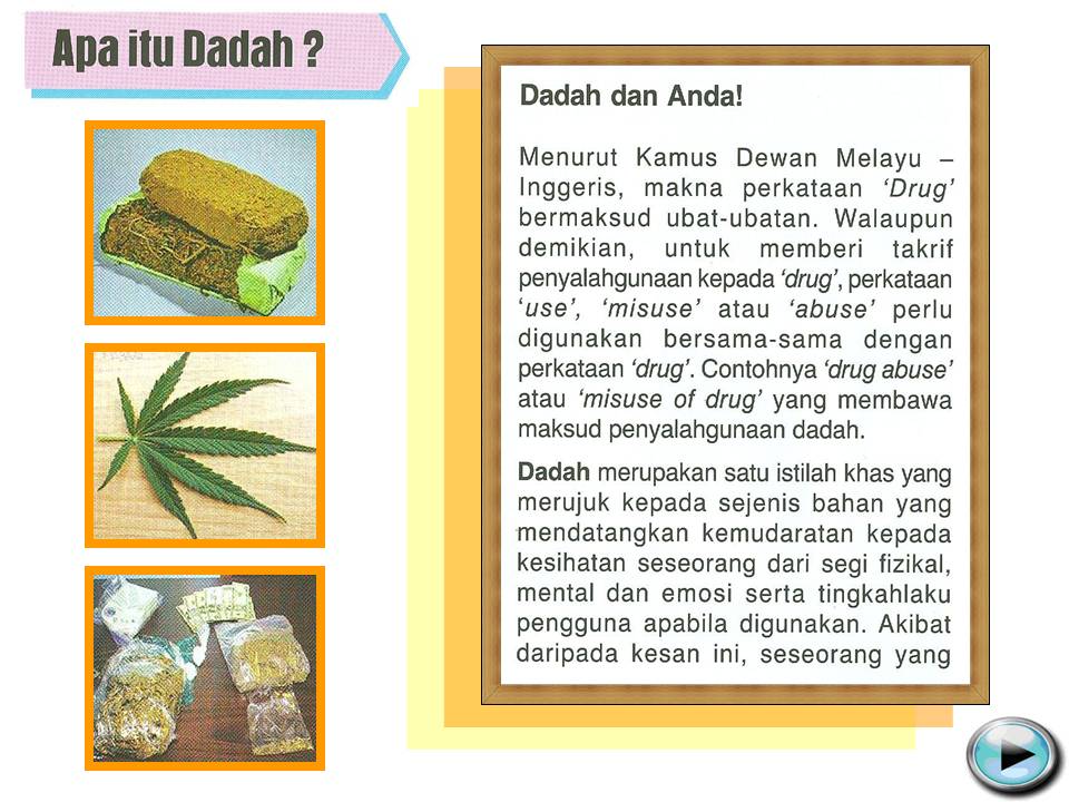 PPDa: Apa itu Dadah