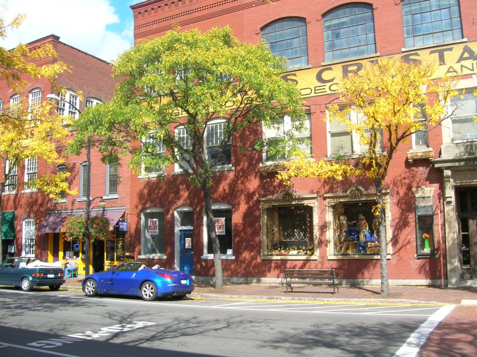 Larry OrrSign Painter of Lindley ,NY leaves his mark on Market St