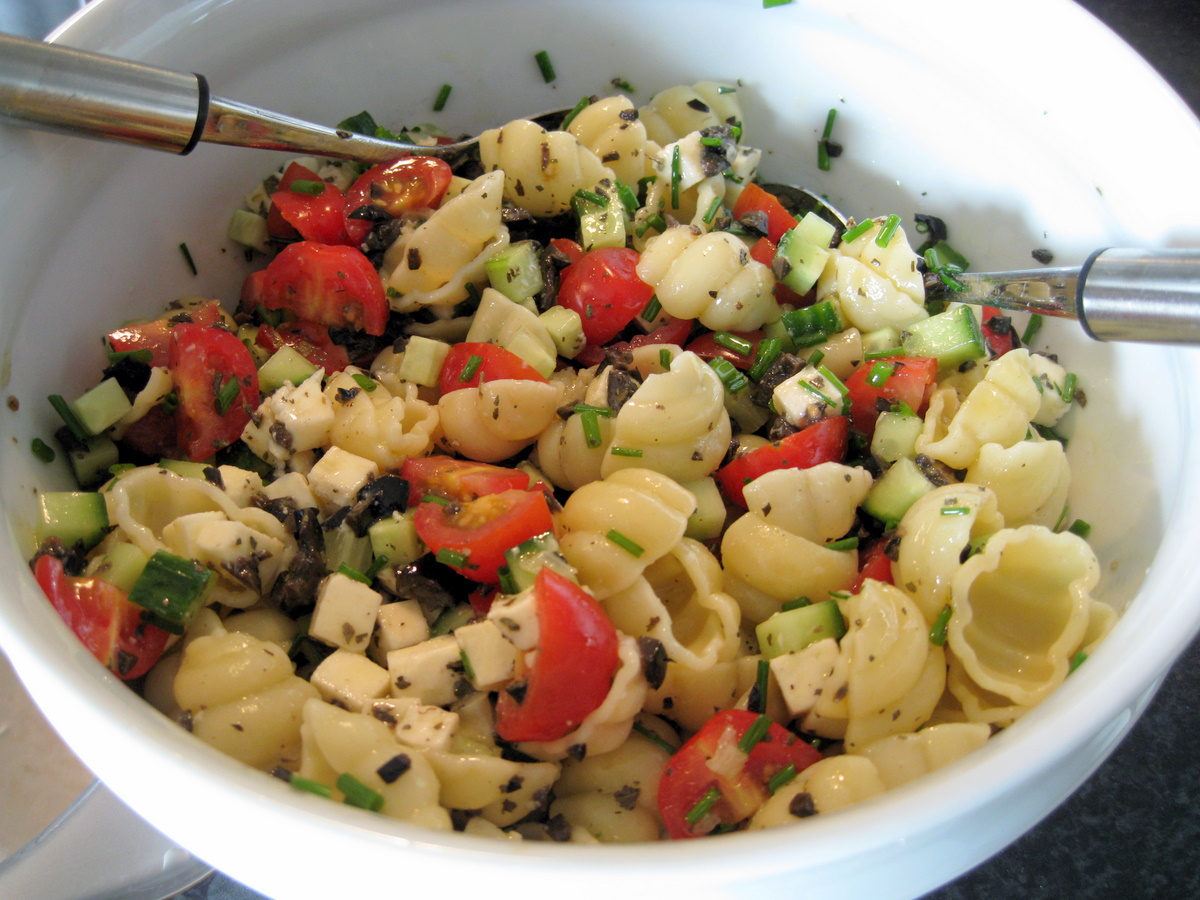 Carsten's Opskrifter Pastasalat á la Jamie Oliver