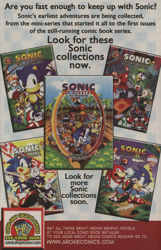 Read online Sonic the Hedgehog Free Comic Book Day Edition comic -  Issue # Special 1 - 33