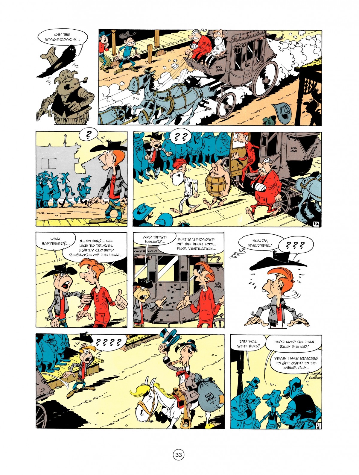 Read online A Lucky Luke Adventure comic -  Issue #1 - 35