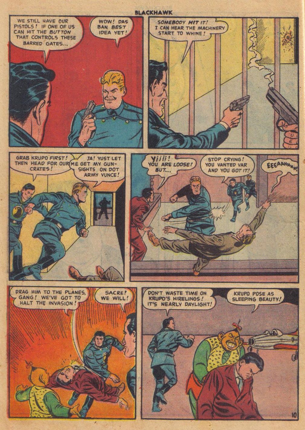 Read online Blackhawk (1957) comic -  Issue #27 - 12