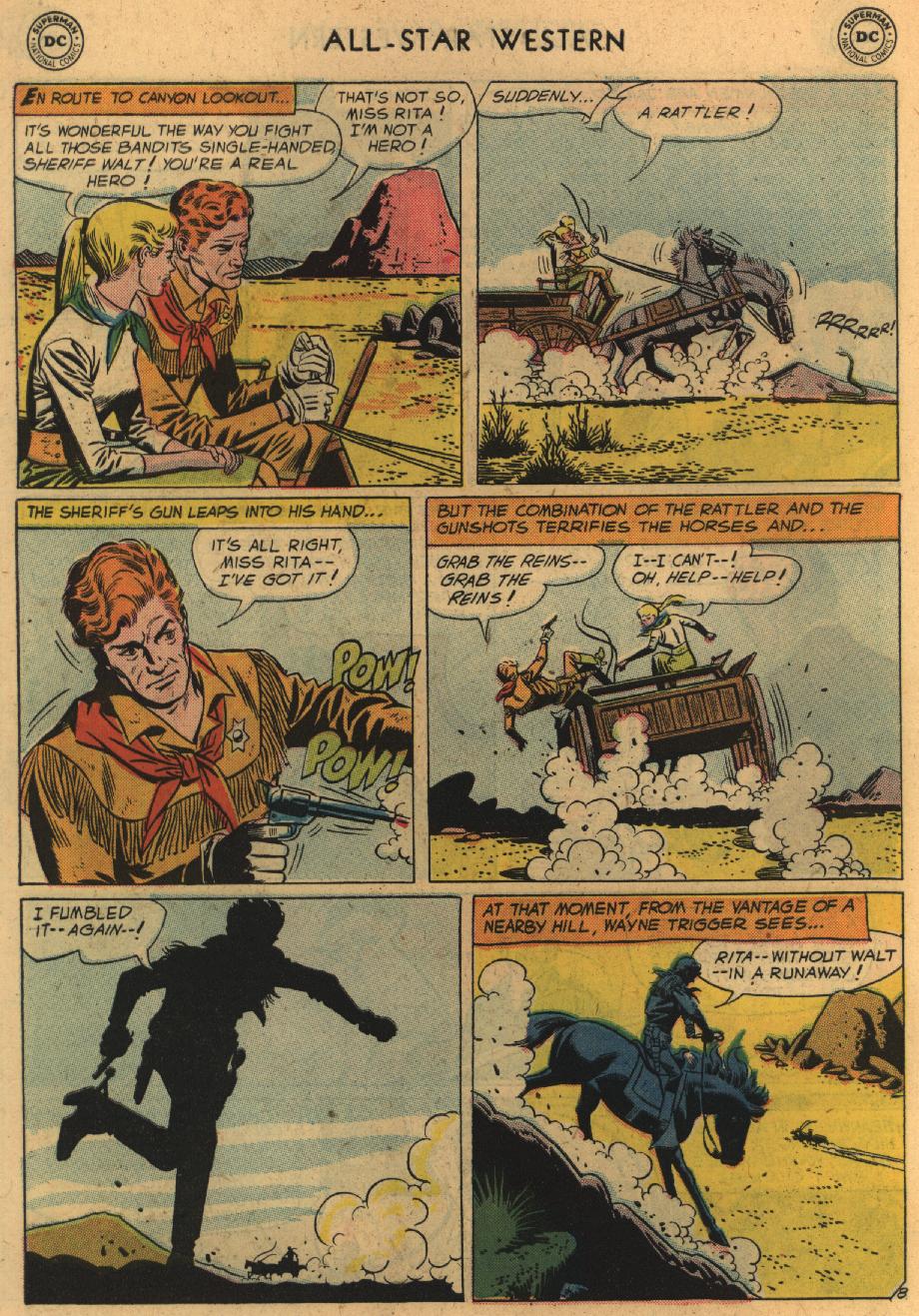 Read online All-Star Western (1951) comic -  Issue #100 - 10