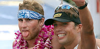 Hawaii-Ironman Sieger Faris al Sultan und Normann Stadler