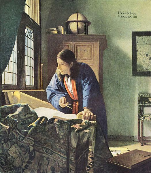 VERMEER   "Le Géographe"