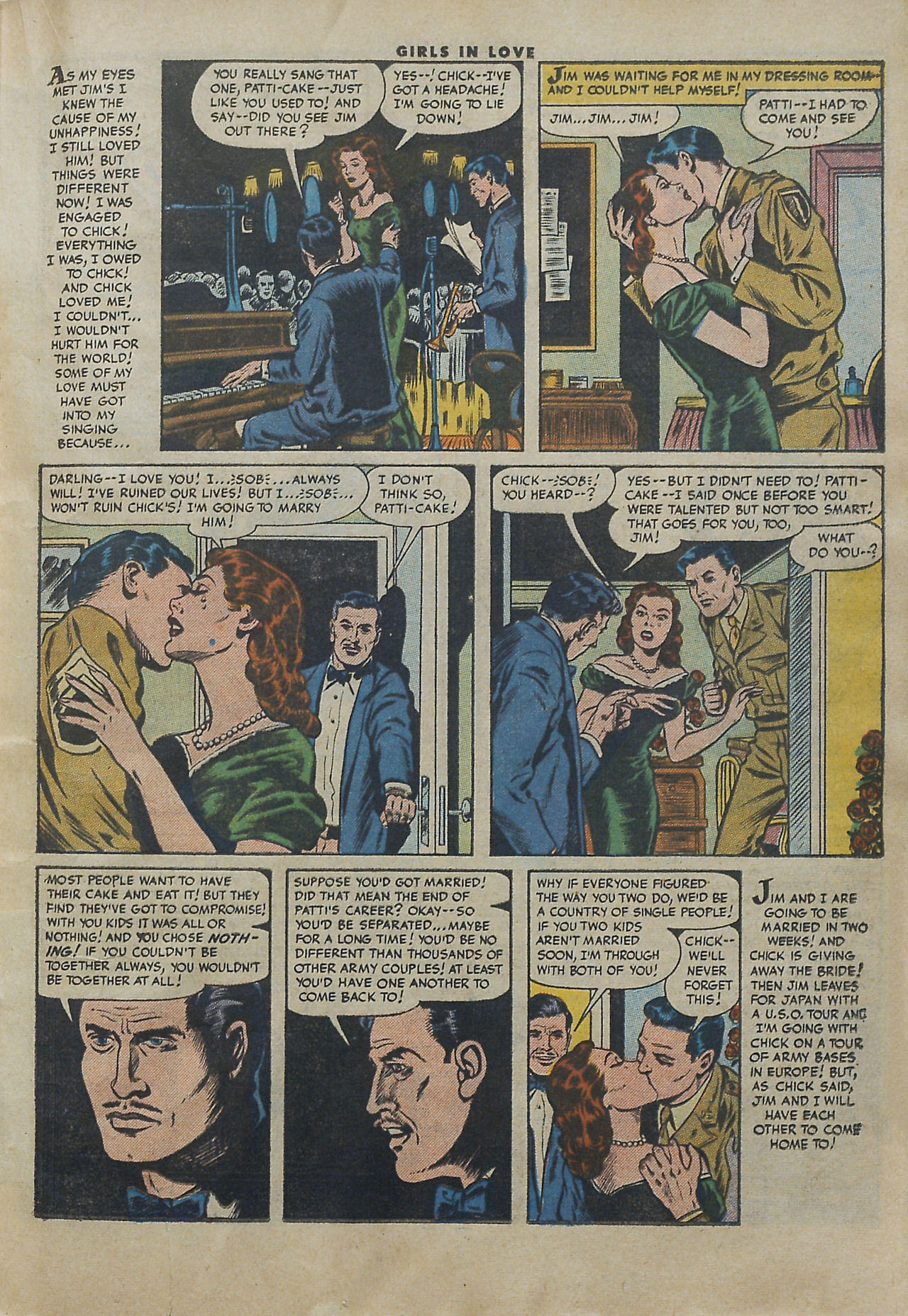 Read online Girls in Love (1955) comic -  Issue #53 - 17