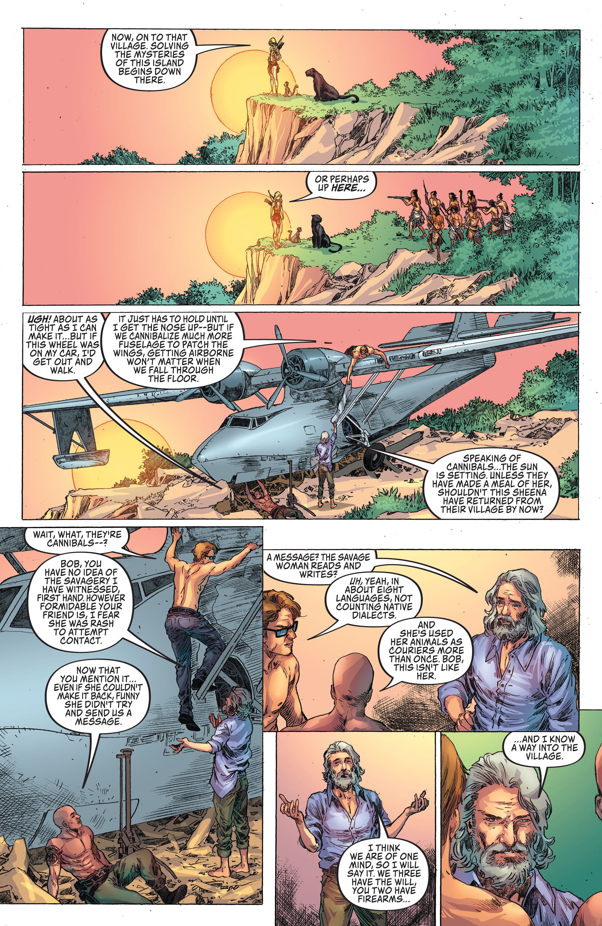 Read online Sheena: Queen of the Jungle (2021) comic -  Issue #8 - 14