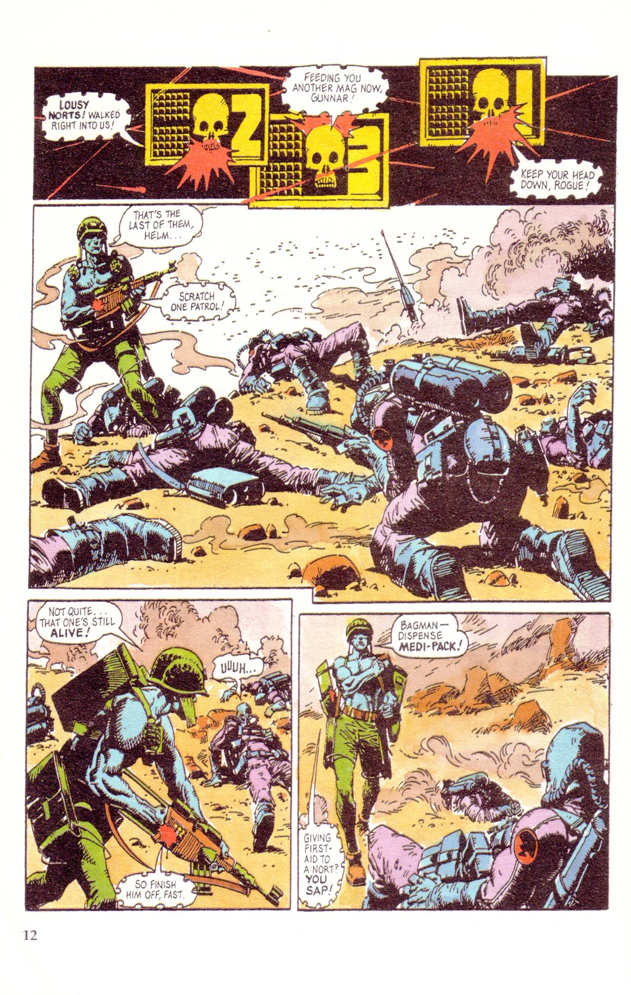 Read online Rogue Trooper (1986) comic -  Issue #12 - 13