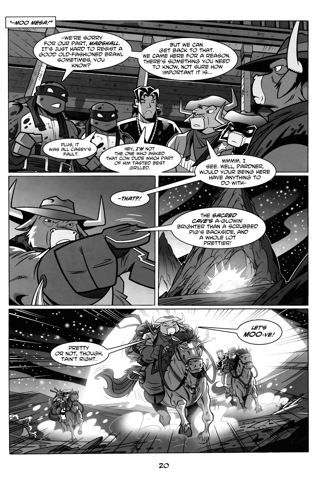 Tales of the TMNT issue 58 - Page 22
