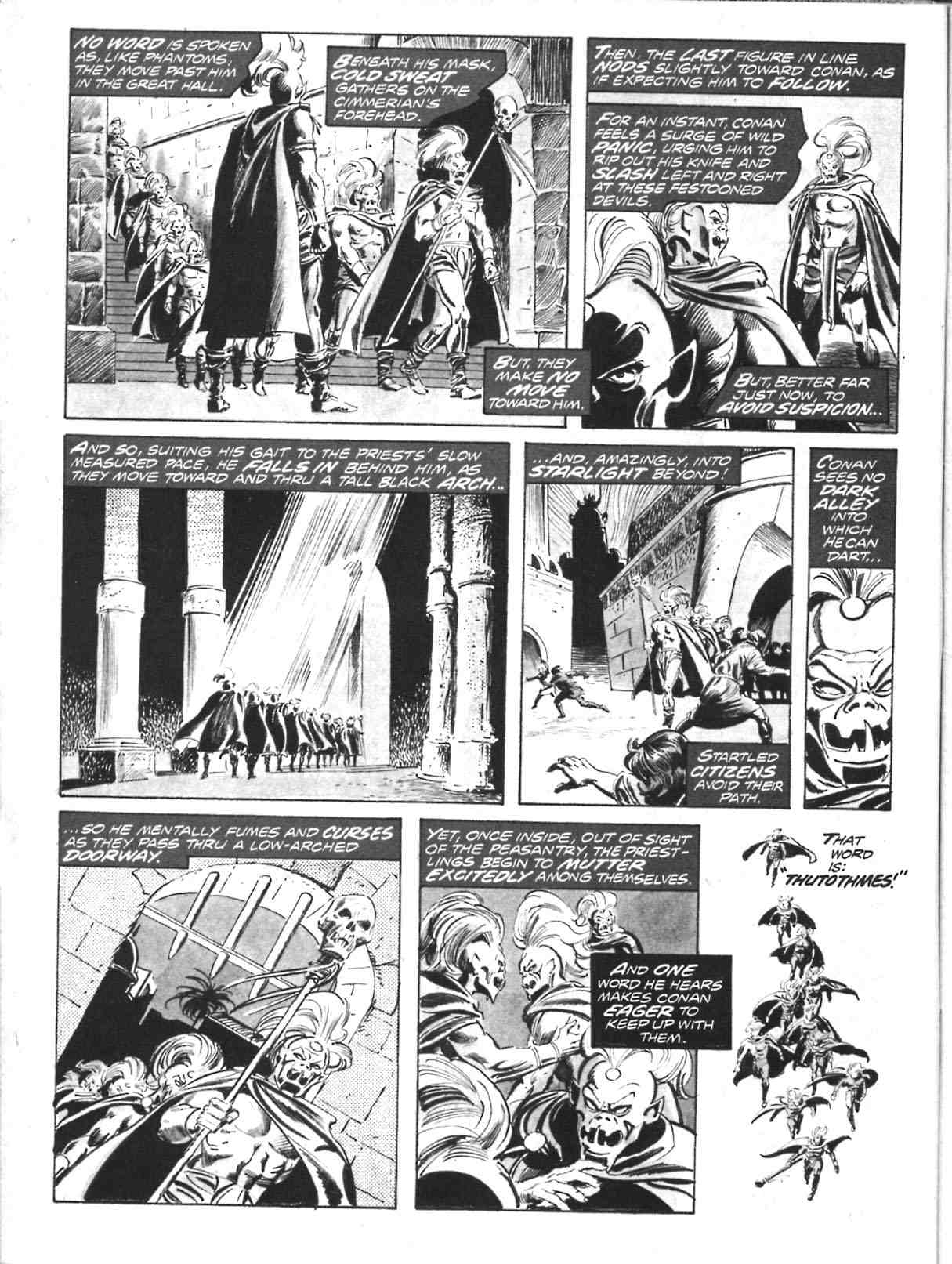 Read online The Savage Sword Of Conan comic -  Issue #10 - 12