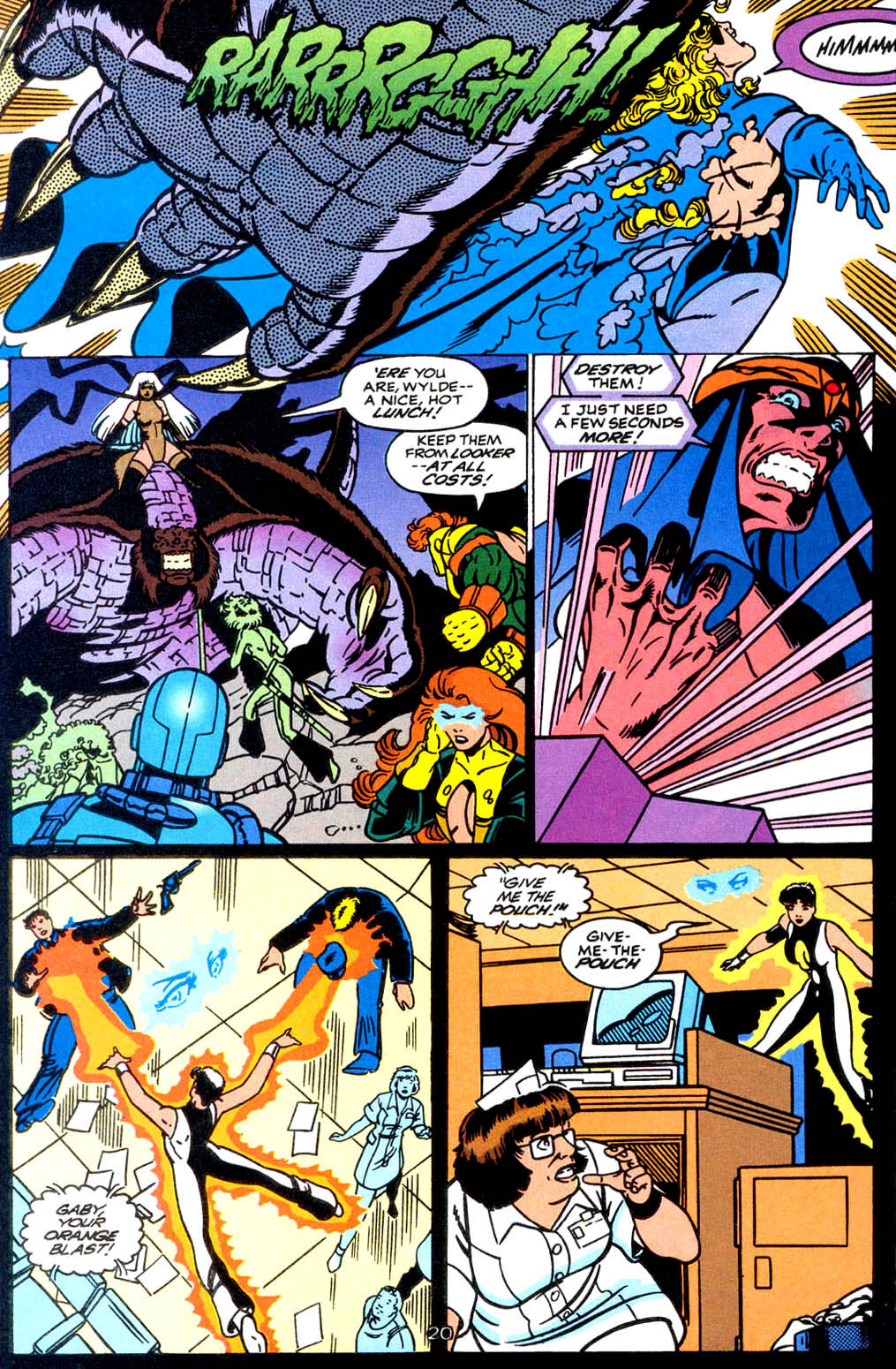 Read online Outsiders (1993) comic -  Issue #19 - 20
