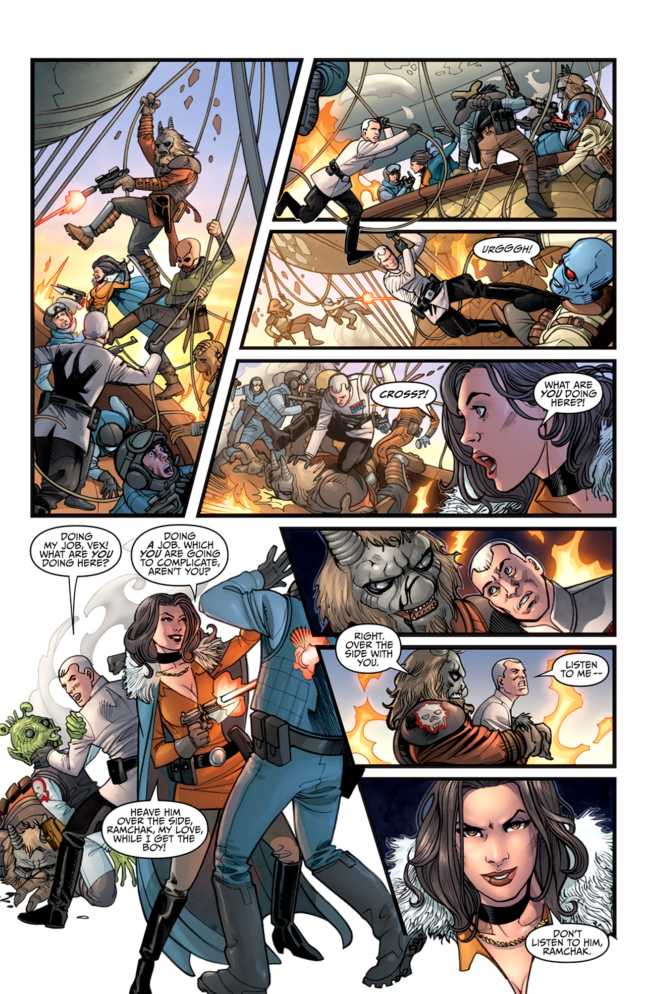 Read online Star Wars: Agent Of The Empire - Hard Targets comic -  Issue #2 - 19
