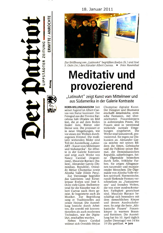 Diario/Prensa:Expociòn latin Alemania
