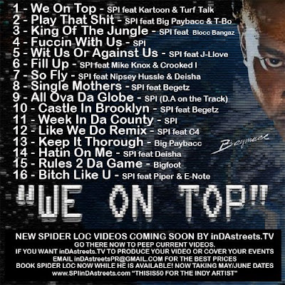 G-Unit Music: Spider Loc - We On Top (Mixtape)