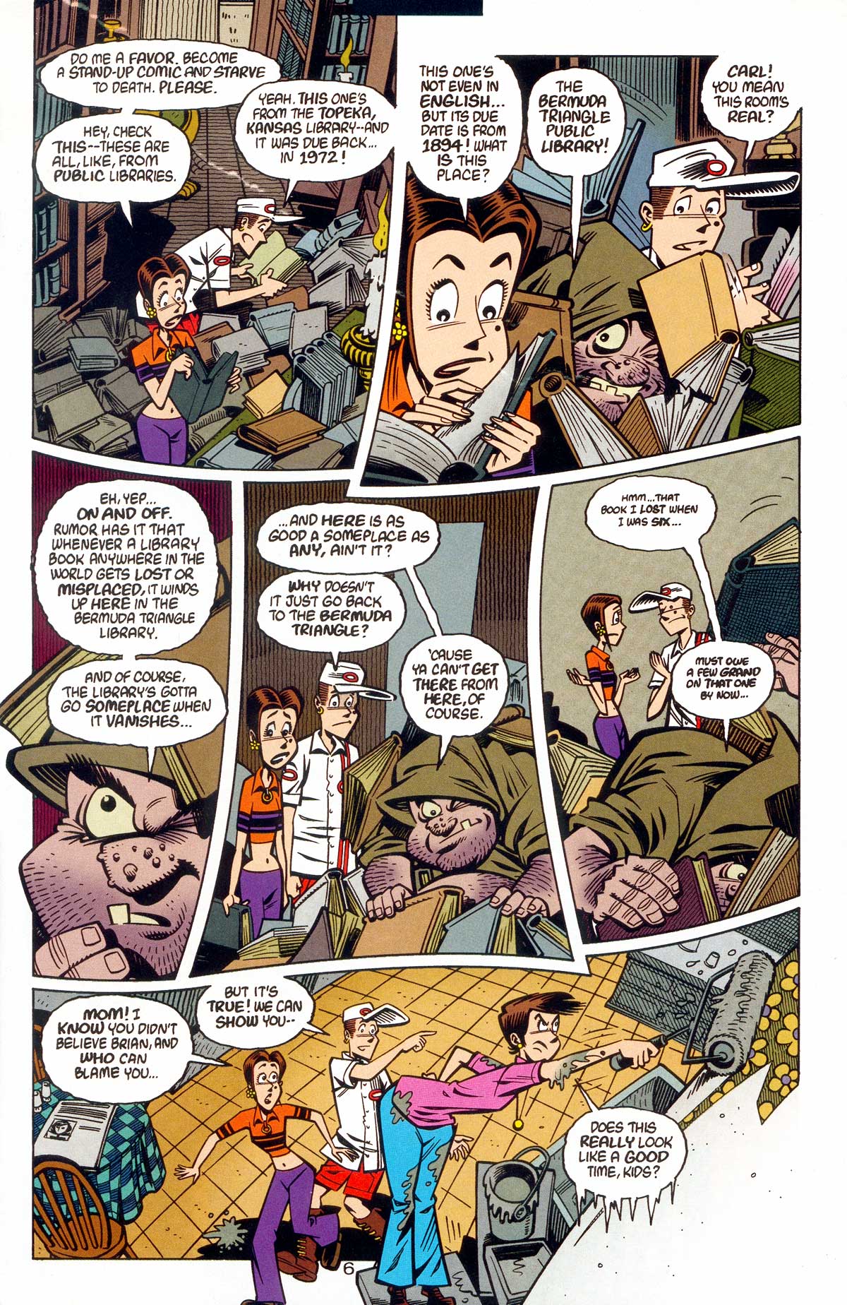 Read online Gross Point comic -  Issue #6 - 7