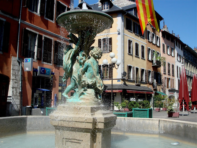 Fontaine à Chambéry