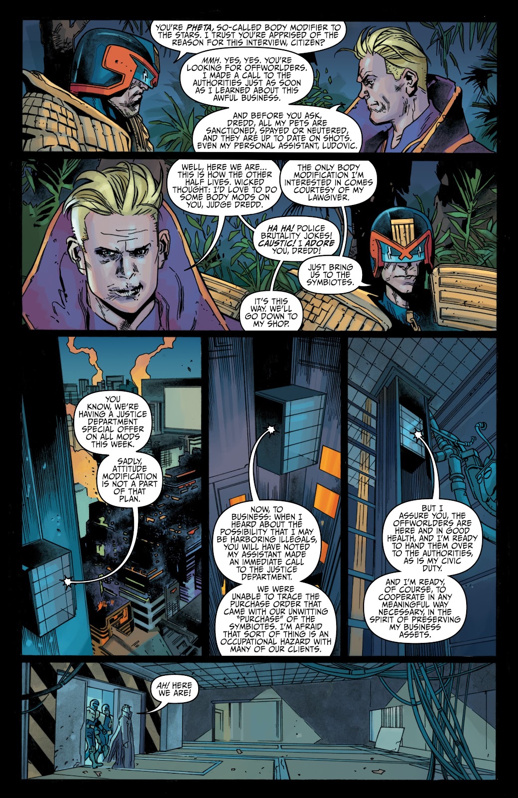 Judge Dredd: Toxic issue 3 - Page 7