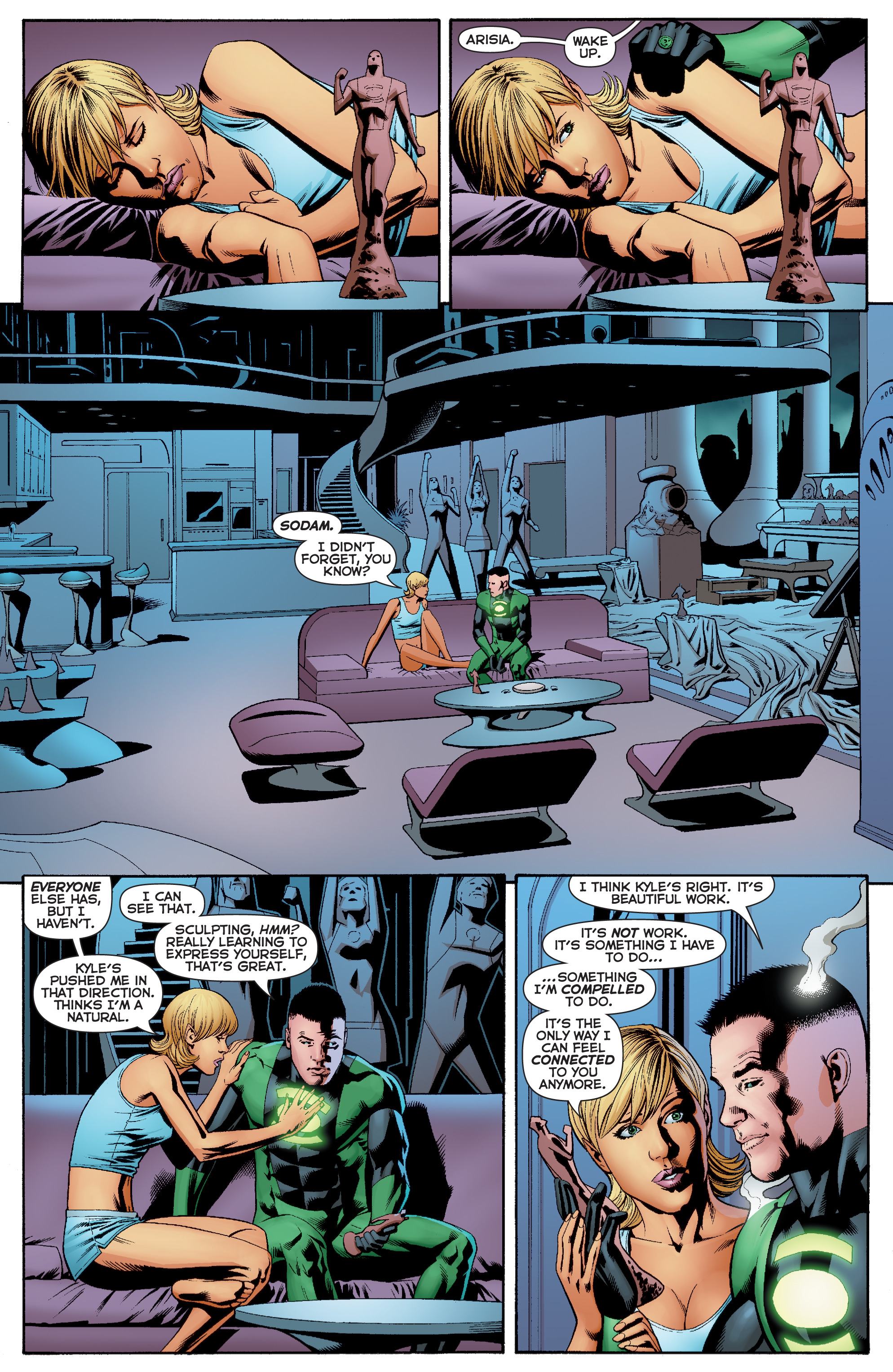 Read online Green Lantern: Emerald Warriors comic -  Issue #2 - 6