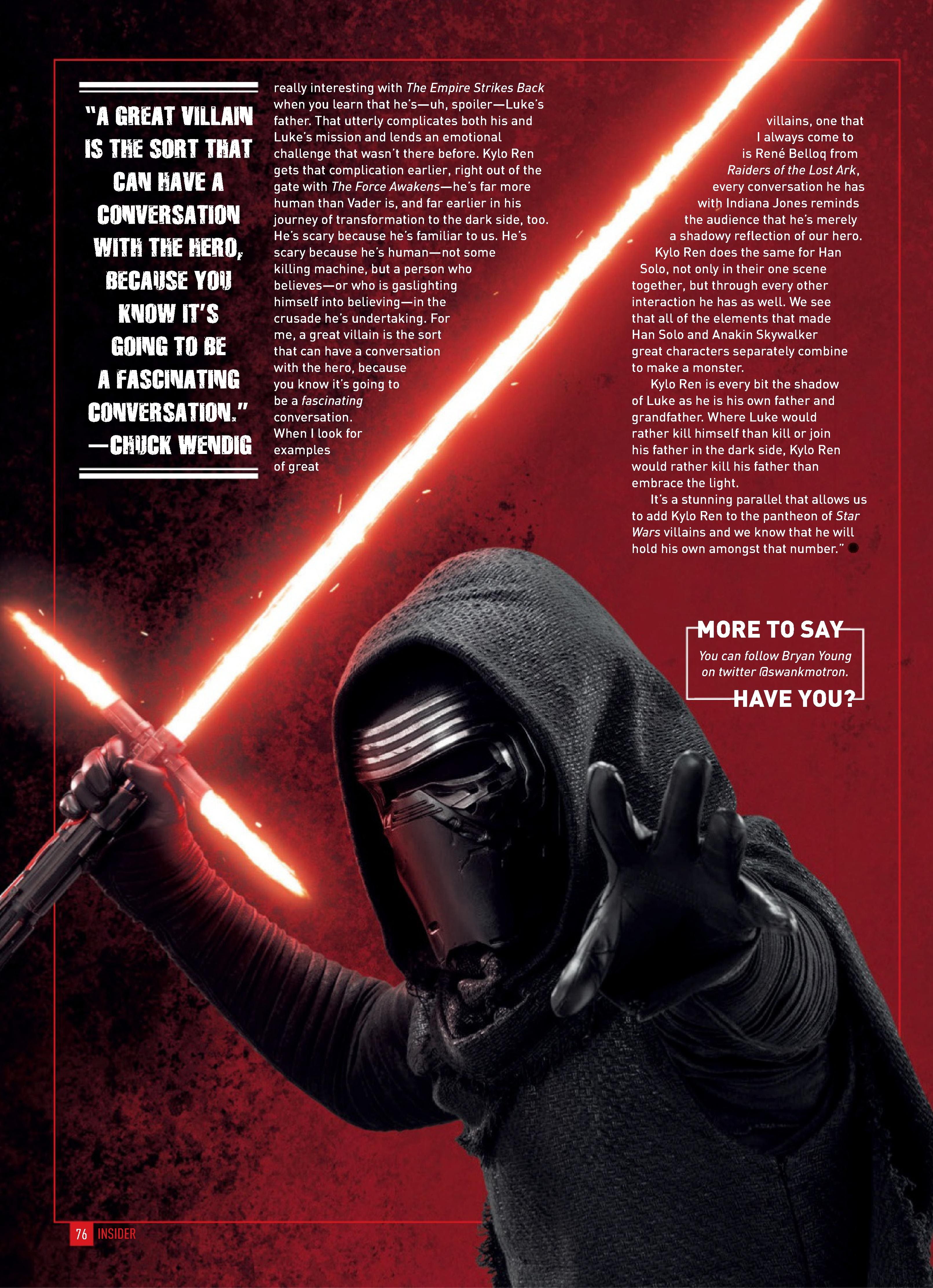 Read online Star Wars Insider 2020 Special Edition comic -  Issue # TPB - 76